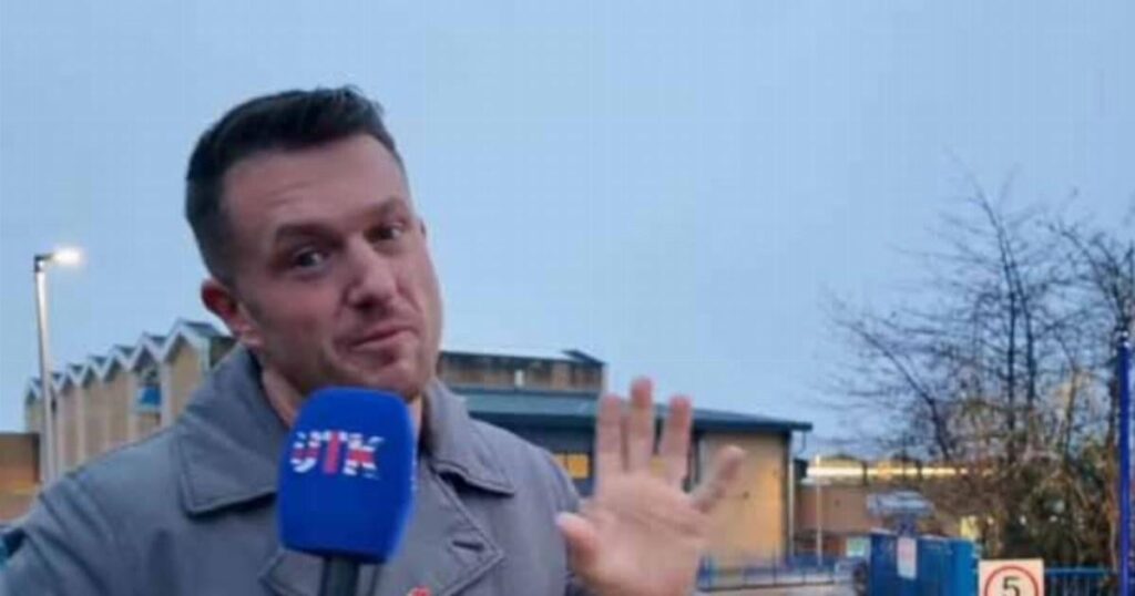 Transgender teacher followed home and filmed by far-right activist Tommy Robinson