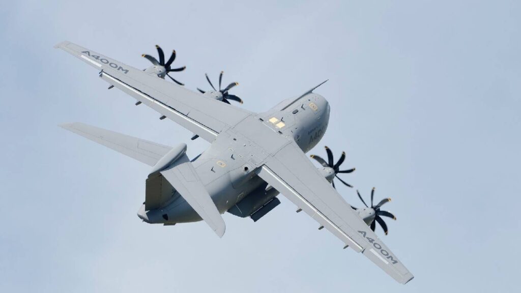 Airbus delivers first A400M featuring Indra’s InShield system to Spain