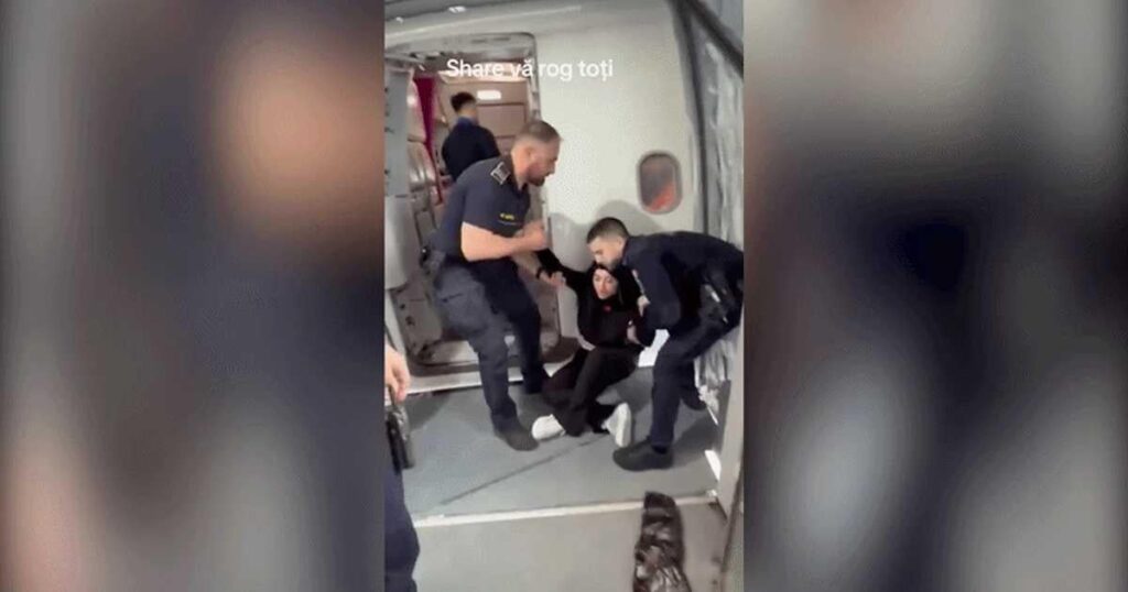 Scandal at Henri Coandă Airport. Border guards prevent boarding of a family deemed aggressive by airline staff
