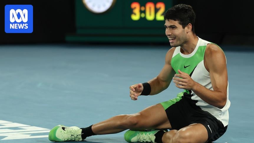 Live: Alcaraz wins maiden Australian Open to complete career Grand Slam