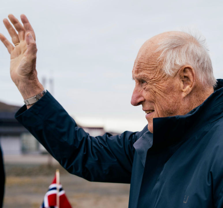 Norway's king is all smiles but his throne is under attack