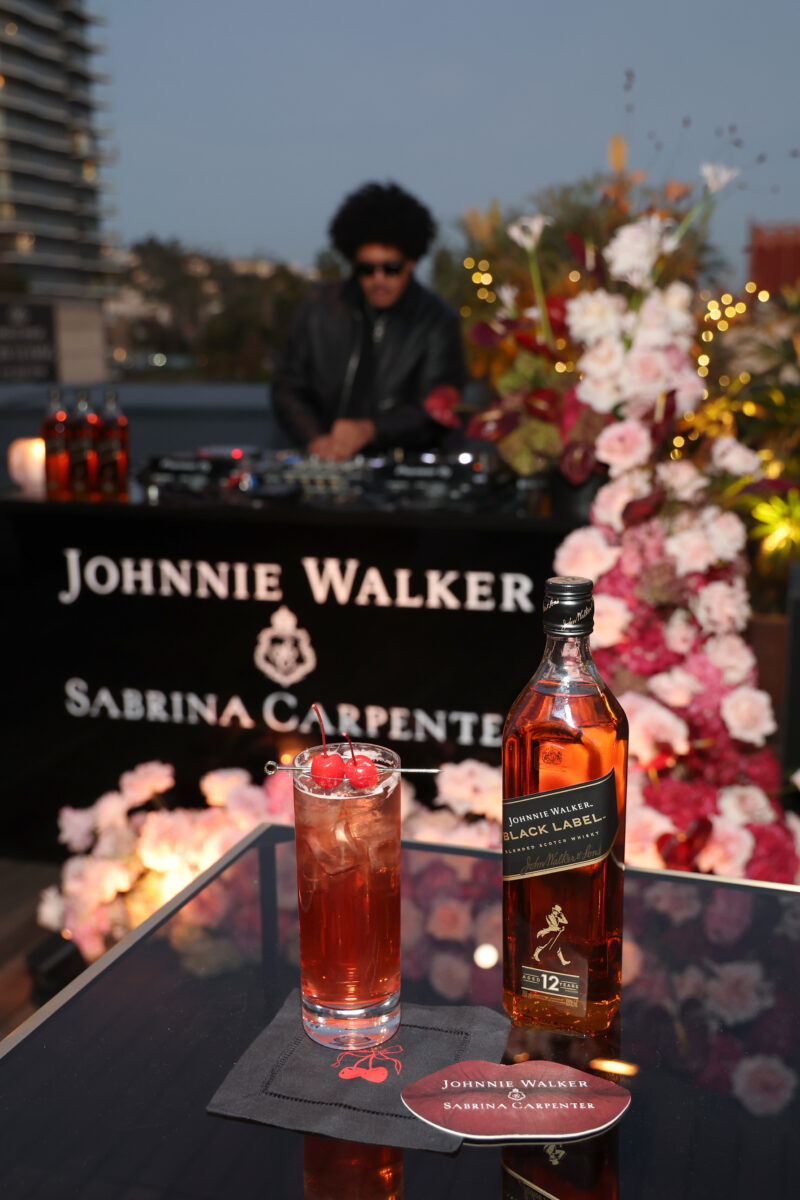 The Go Go Highball and Johnnie Walker Black Label 