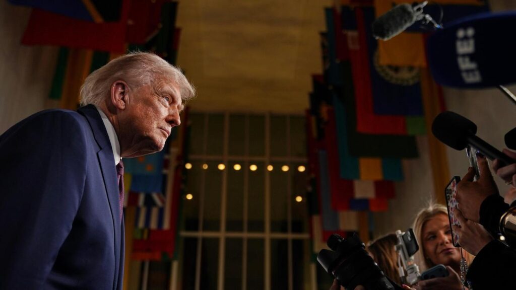 Washington, DC: Donald Trump wants to push ahead with plans for a giant triumphal arch