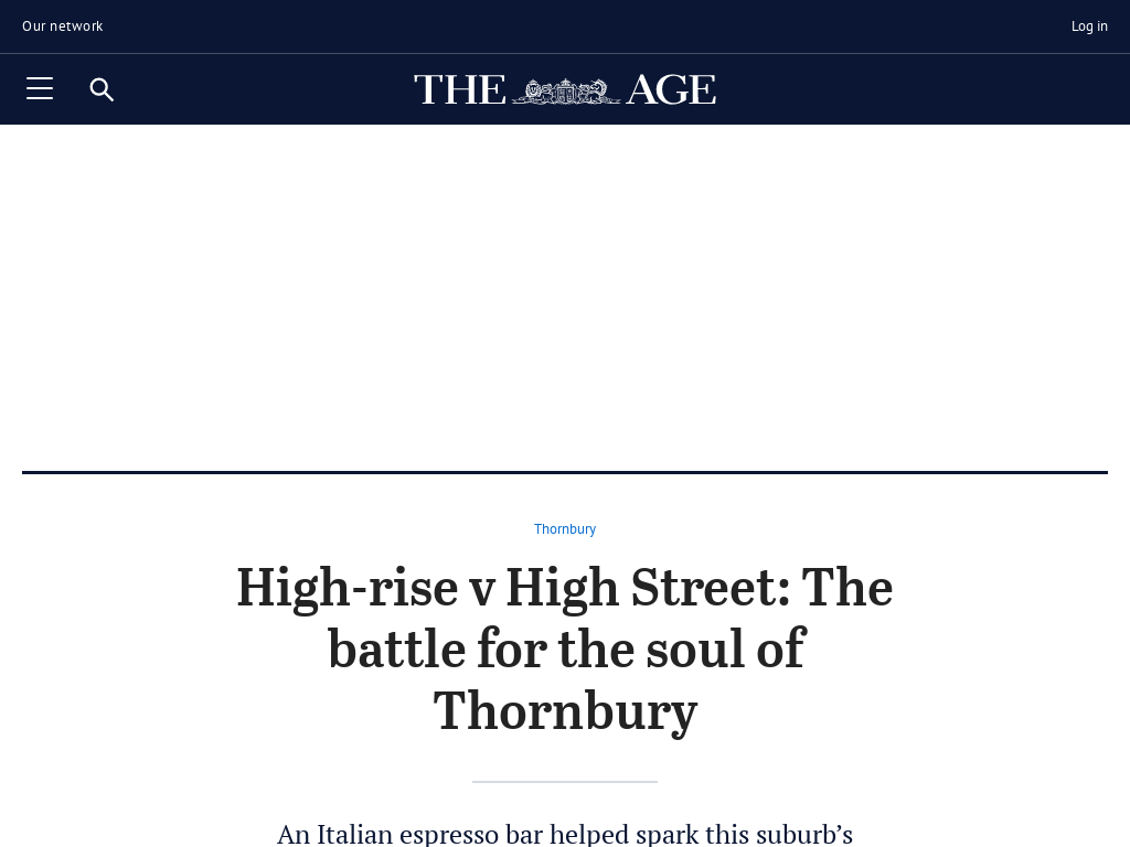Thornbury High-rise v High Street: The battle for the soul of Thornbury