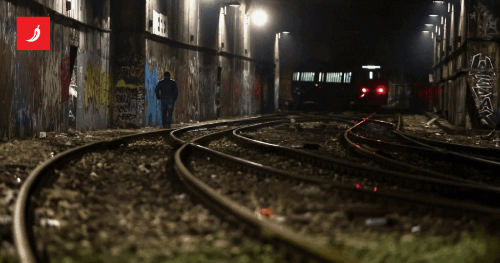 A seventeen-year-old boy who was hit by a train in Split last night died