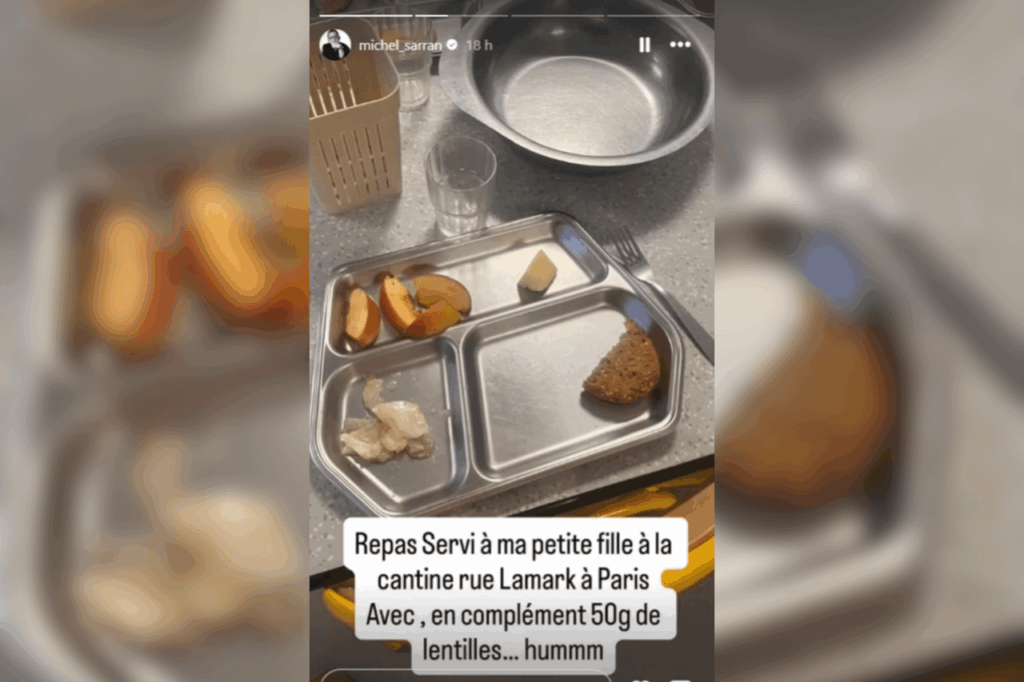 Paris: this ex-Top Chef star juror outraged by his granddaughter's canteen meal, the Town Hall reframes him