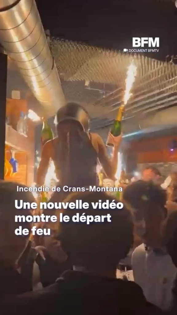 Shocking New Video Shows Moment the Crans-Montana Tragedy Began