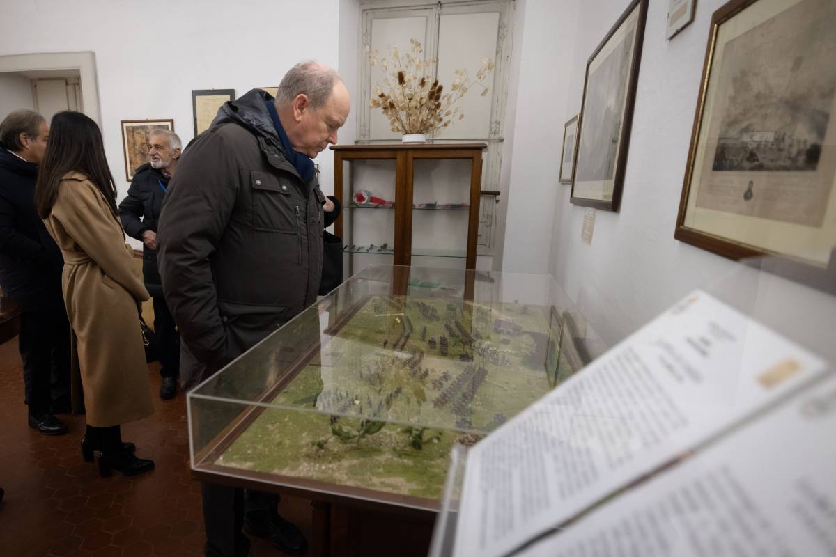 Prince Albert II makes Historic Trip to Italy