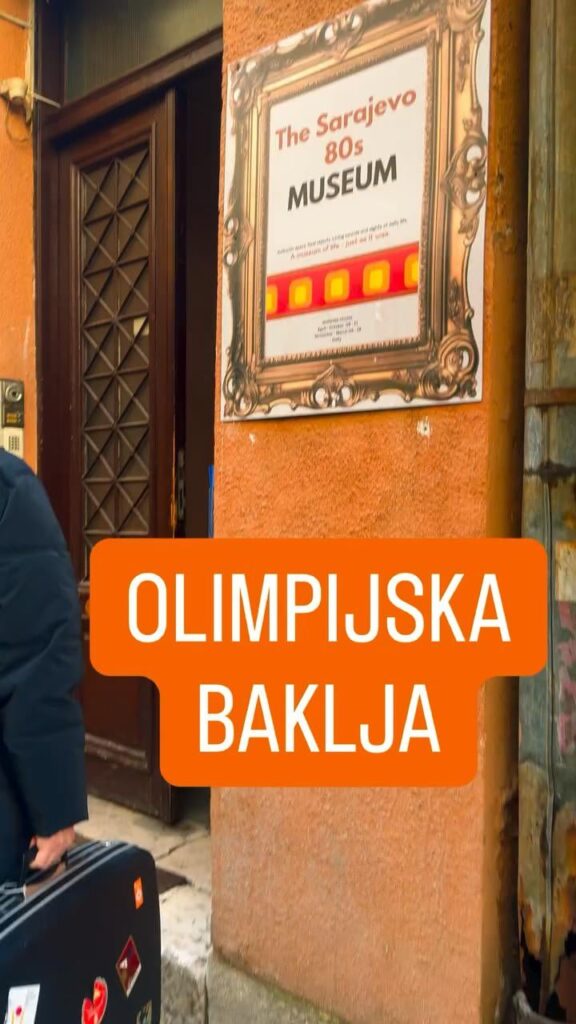 The Olympic torch returned home to Sarajevo after 35 years