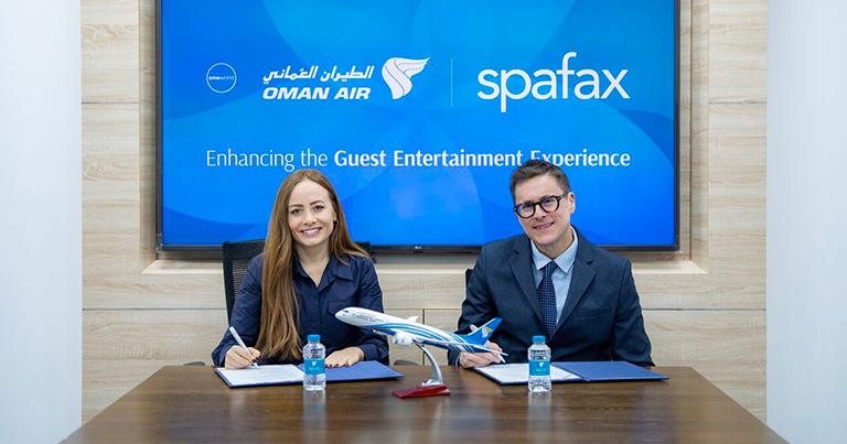 Oman Air and Spafax renew inflight entertainment partnership