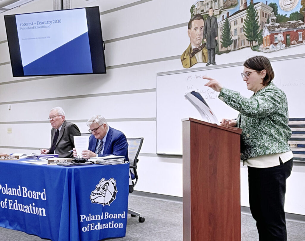 Poland district’s forecast shows deficit spending in ’27 | News, Sports, Jobs