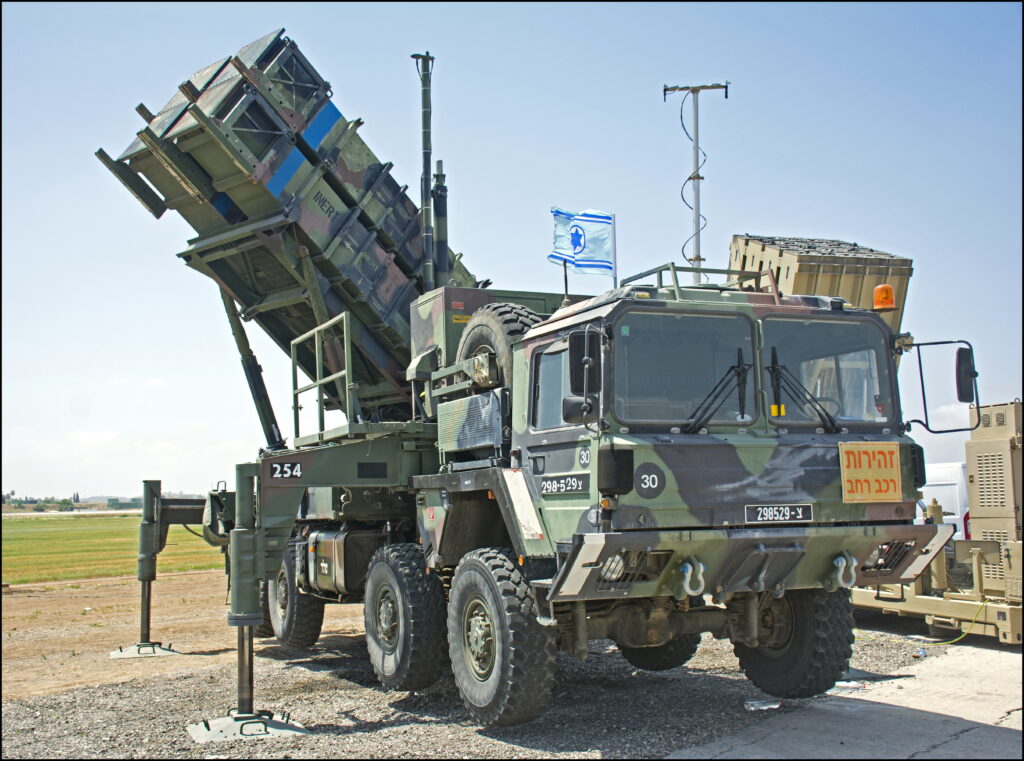 MIM-104D Patriot surface-to-air missile, Israel Air Defense Command.