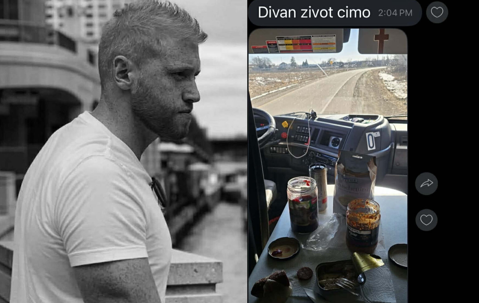 CHICAGO MOURNS “ŽUĆA”: The tragically killed Serb in his last message urged a friend to leave trucking, finish college and said: “A wonderful life” (PHOTO)