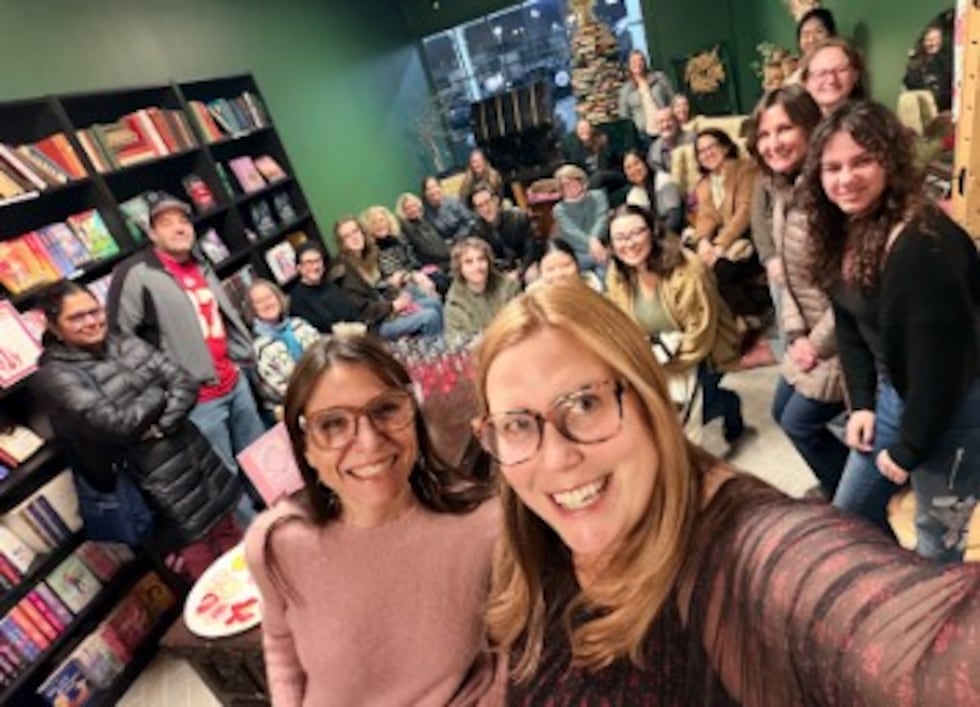 Misty and supporters of her new book