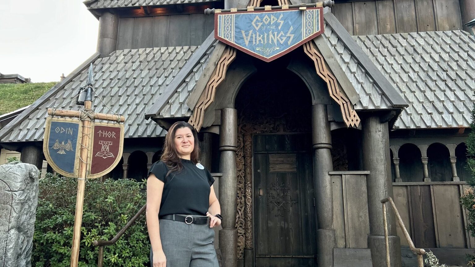 Air Force portrait of Cast Member Rosa of Disney