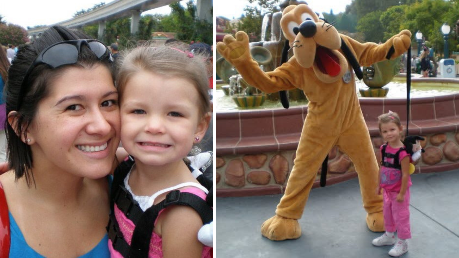 Rosa Visit to Disneyland Resort