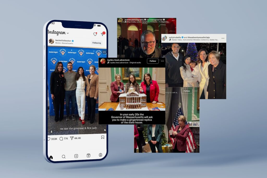 ‘GRWM’ to meet the governor: How Mass. politicians are turning to friendly influencers to spread their messages.