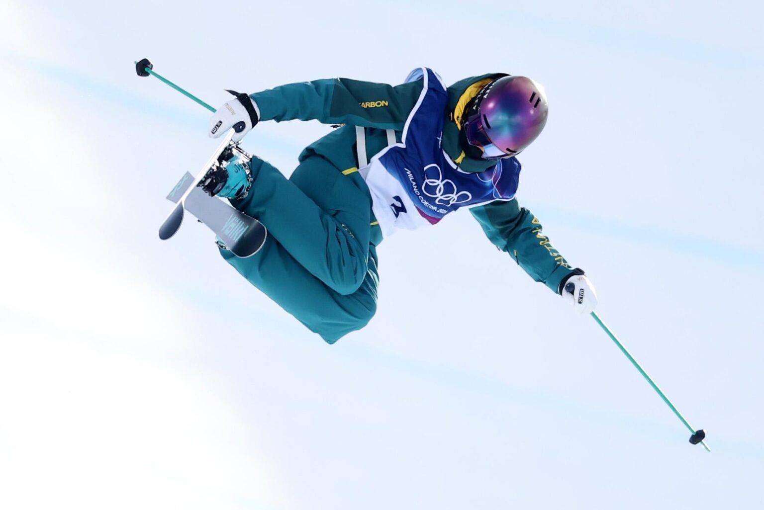 Our youngest Olympian Indra Brown came 5th in ski halfpipe at just 16 years old!
