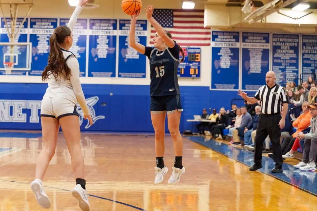 Vowteras - Shore Sports Insider Calista Vowteras scored a career-high 22 points in the SCT Quarterfinal Round at Holmdel HS. 2/14/26 Photo by Patrick Olivero - Vowteras