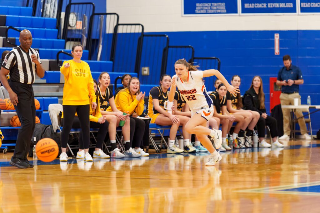 Trinity Hall guard O'Malley Eldridge (Photo by Patrick Olivero) - Trinity Hall- O'Malley Eldridge