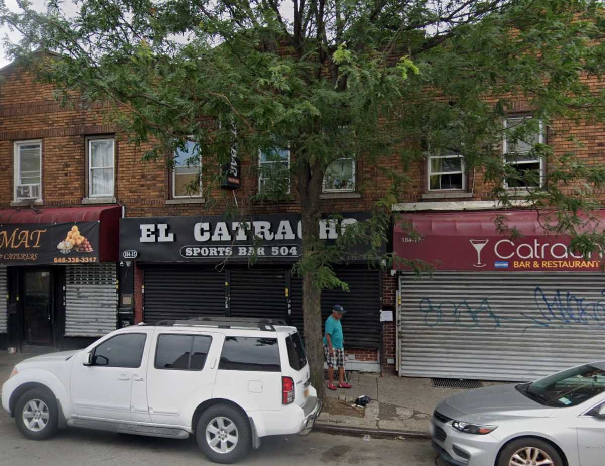 sports bar in Queens where man was shot