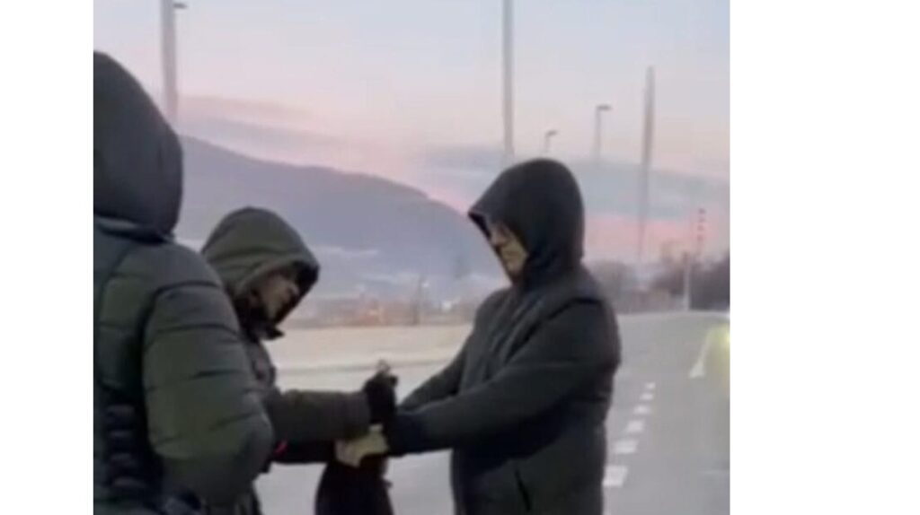 New footage emerges of Artan Grubi's arrest at the Kosovo-North Macedonia border