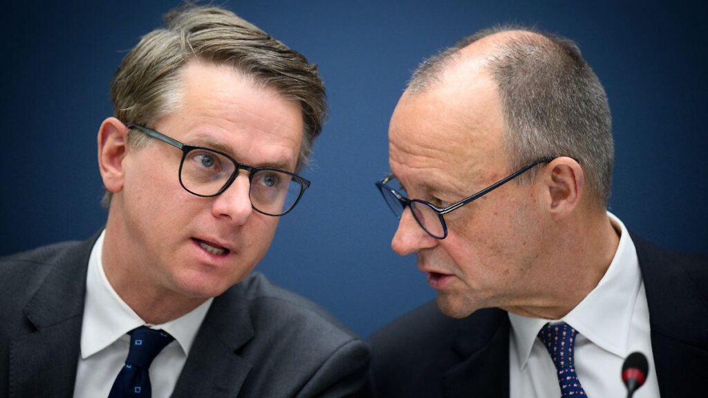 “The lemon has been squeezed”: Merz dismisses the SPD’s tax increase plans