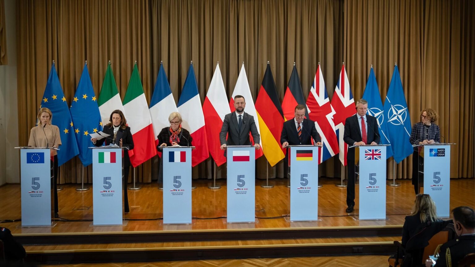 Poland, Germany, France, Italy and UK to jointly develop low-cost air-defence systems