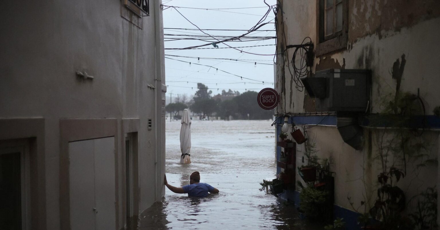 One dead, a girl missing as Storm Leonardo batters Portugal and Spain