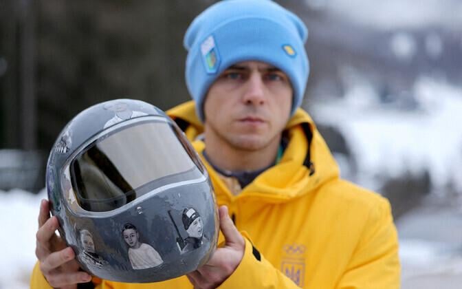 The IOC does not allow the Ukrainian skeleton rider to compete in the Olympics