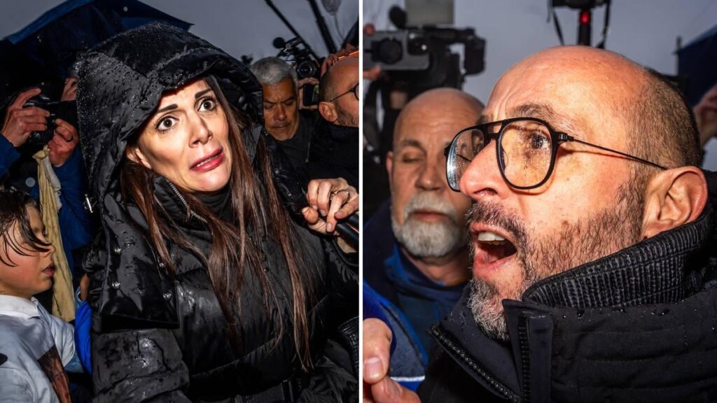 ‘You killed my son - you will pay’: Furious families attack owners of Swiss nightclub where 41 died in New Year’s Eve inferno