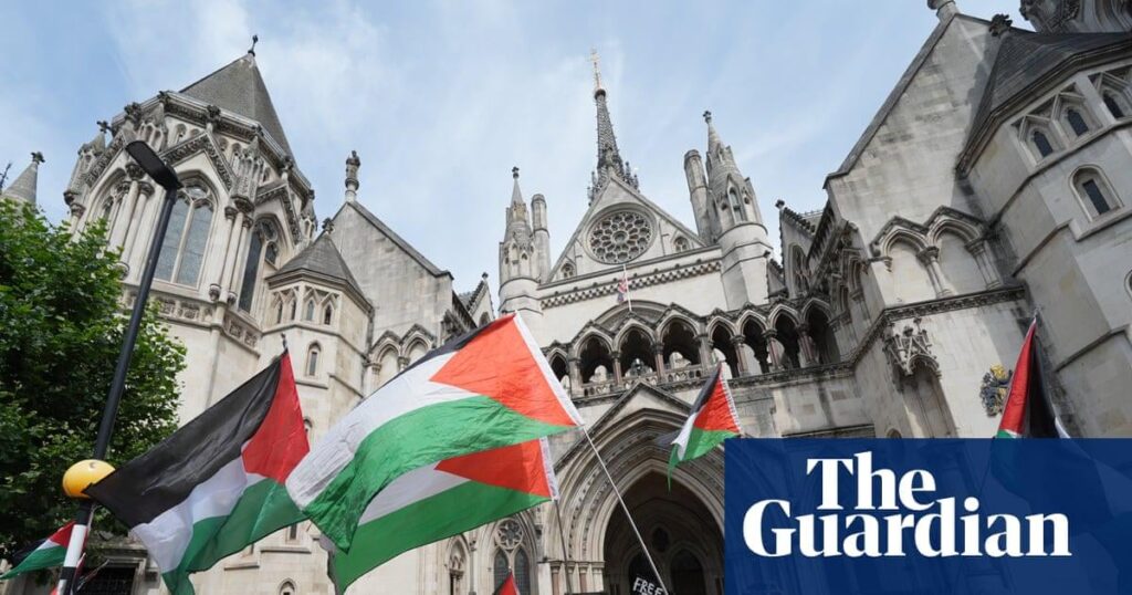 UK ban on Palestine Action unlawful, high court judges rule