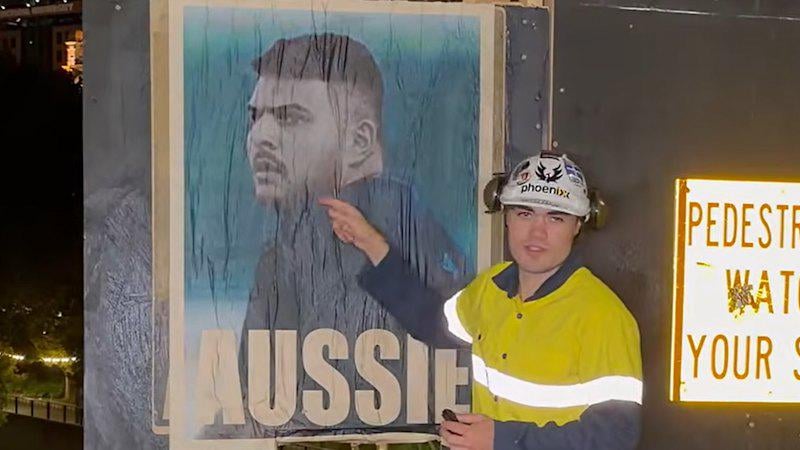 Bondi shooter posters: Neo-Nazi associate Hugo Lennon unmasks himself as creator of offensive stunt
