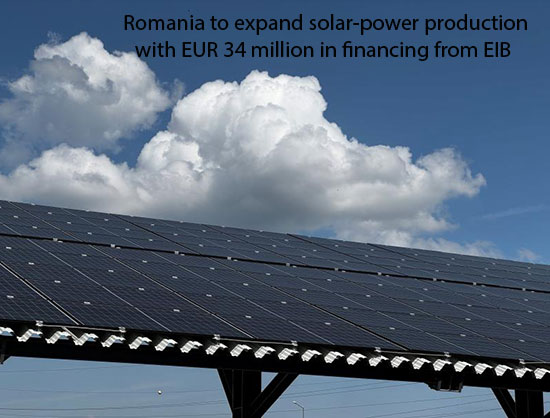EIB Commits INR 34 Million Loan for 190 MW Solar Projects in Romania - Europe