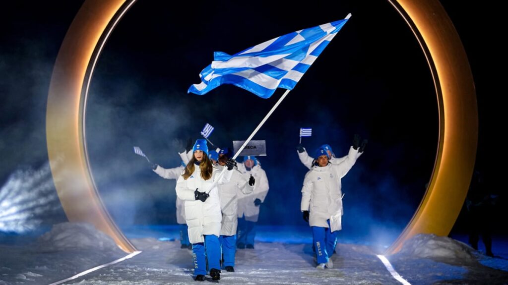 Winter Olympic Games opener 2026 at Milano and Cortina led by Greece