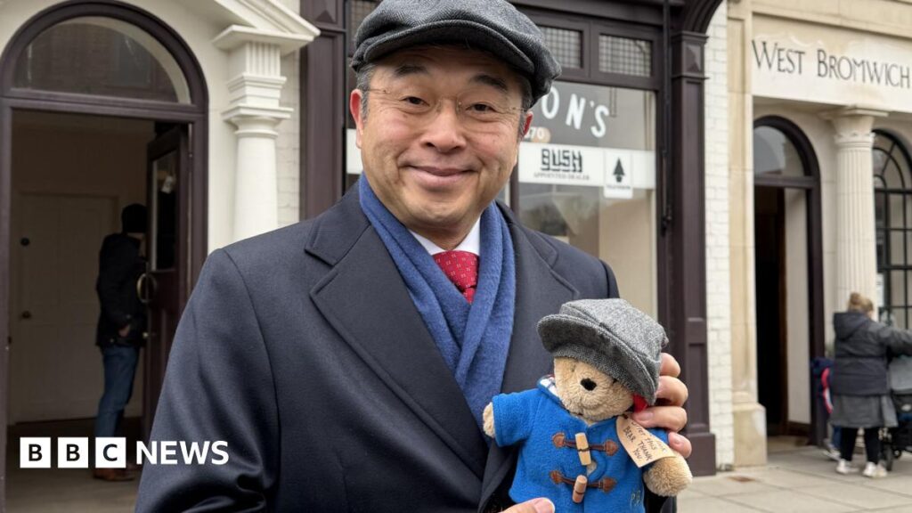 Japanese ambassador spends day as a Peaky Blinder in Dudley