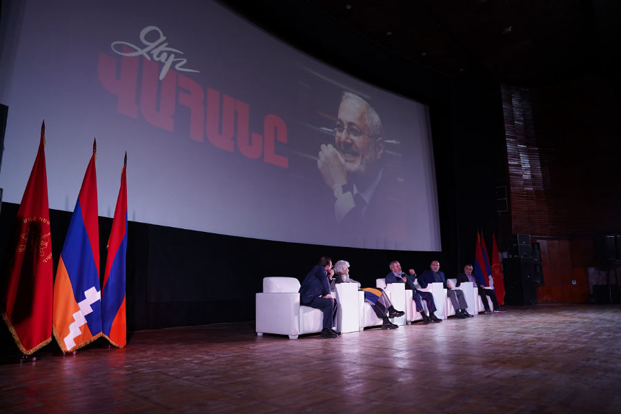 ARF members commemorate 70th birthday of Vahan Hovhannisyan