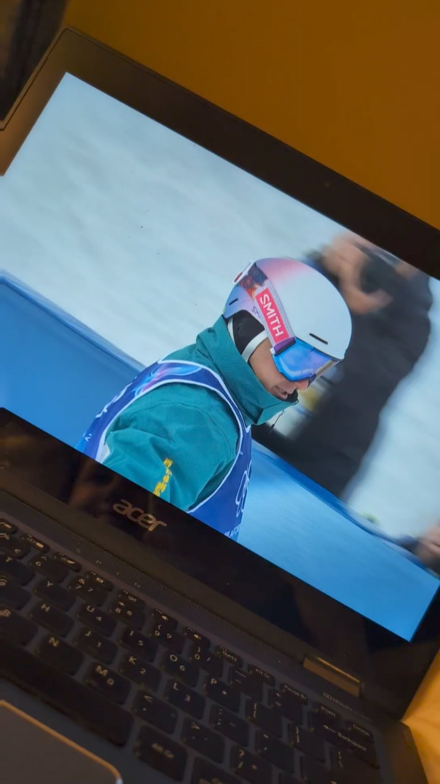 Cooper Woods wins GOLD for Australia in our first medal of these Winter Olympics 🥇🇦🇺