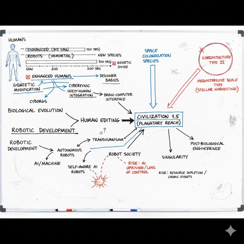 Designing a Stellar Civilization: The Next Stage of Human Evolution
