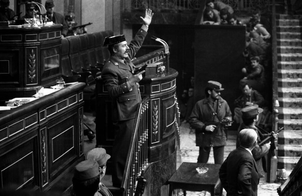 Antonio Tejero, the lieutenant colonel who led the coup attempt on February 23, dies at 93