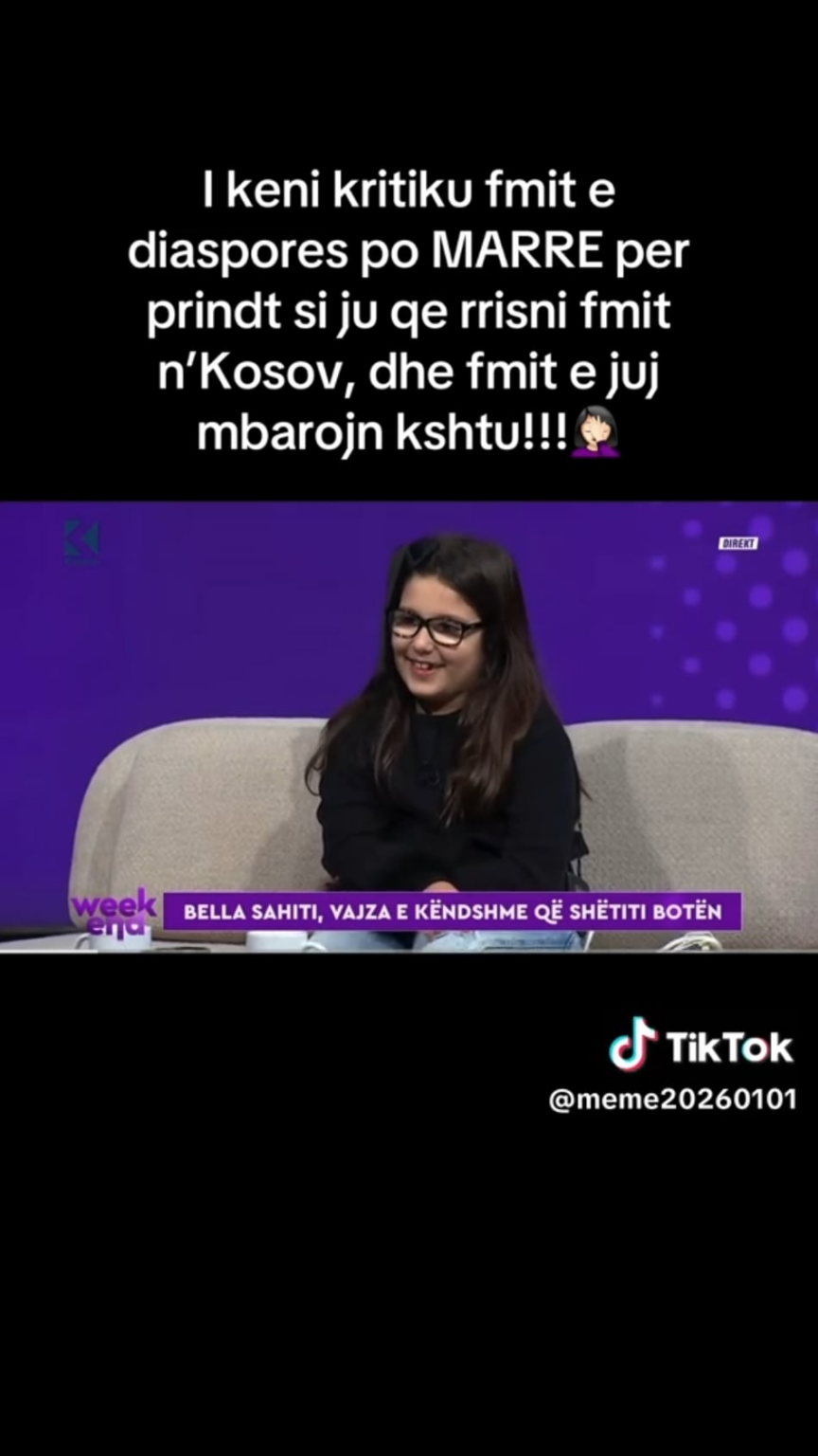 Why are children in Kosovo speaking more English than Albanian?