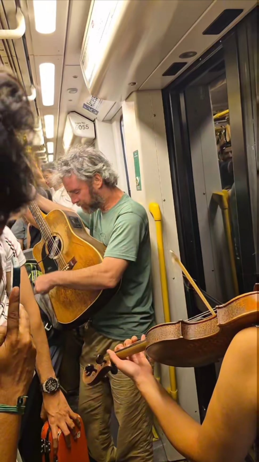 Missed St Kilda Festival, still ended up at a live gig on the tram home. Only in Melbourne