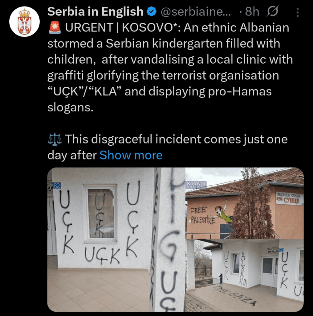 The Serbian government CAUGHT lying (again). LOL