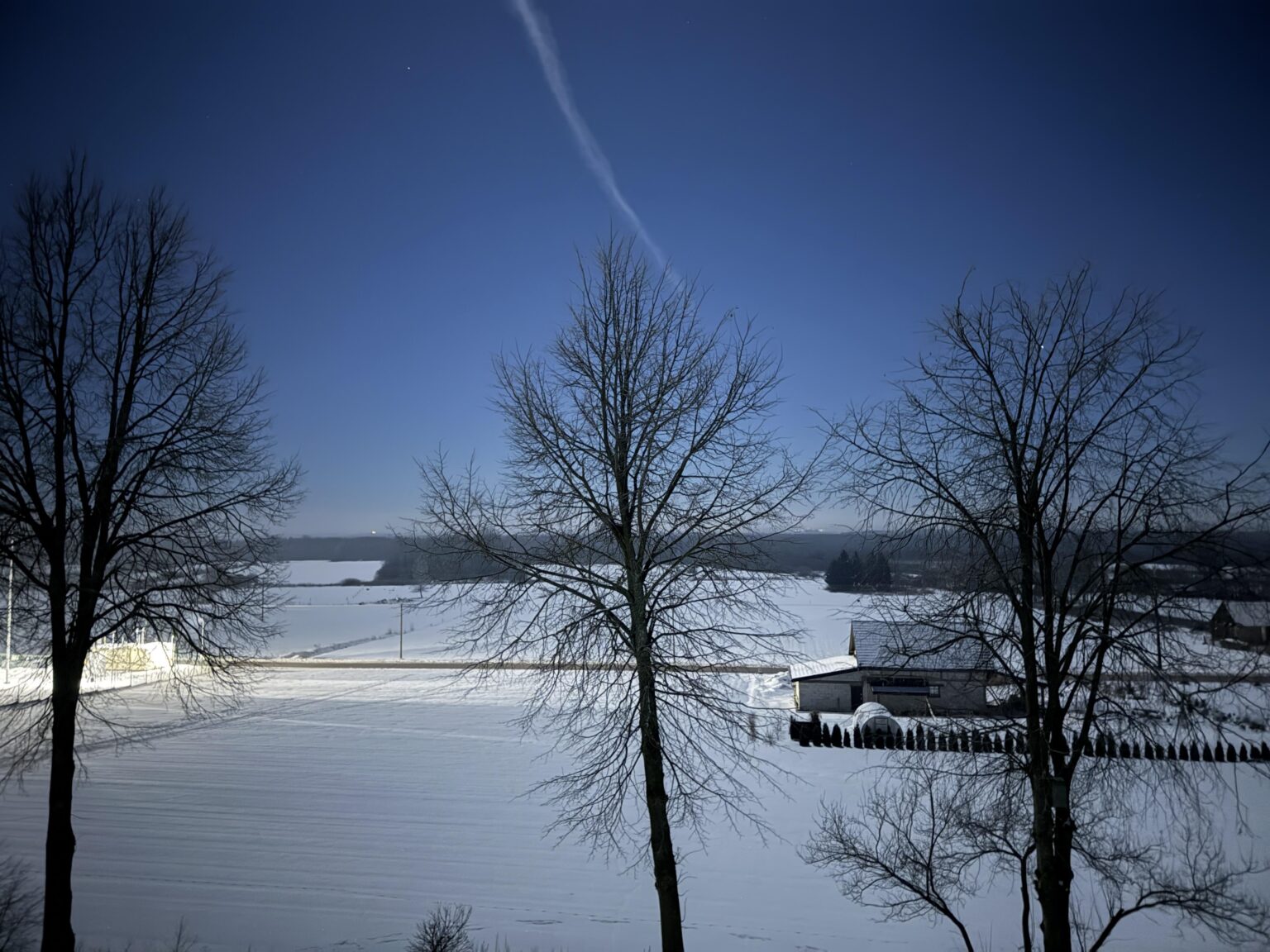 Midnight in Poland -22C