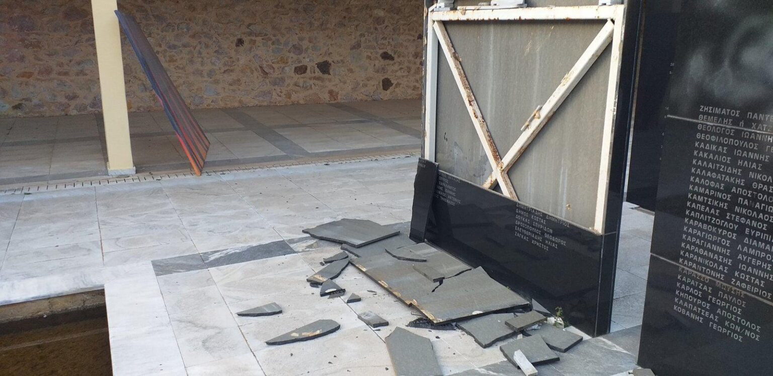 Kaisariani: They vandalized the monument of the executed a few hours after the documents were made public