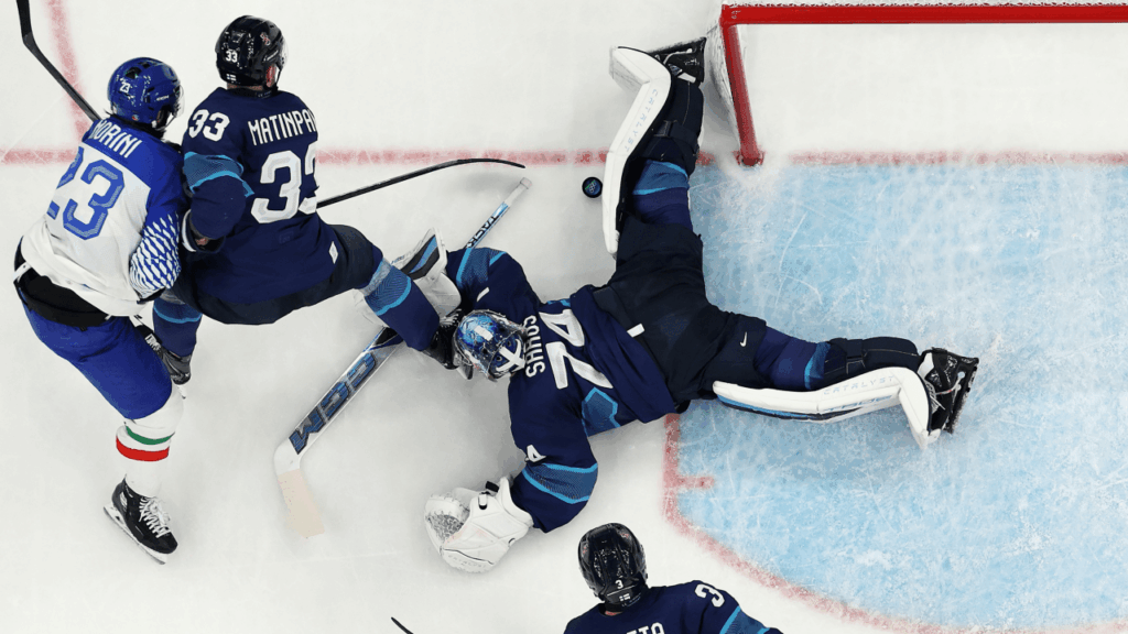 Saros has 'really been big' for Team Finland at Olympics