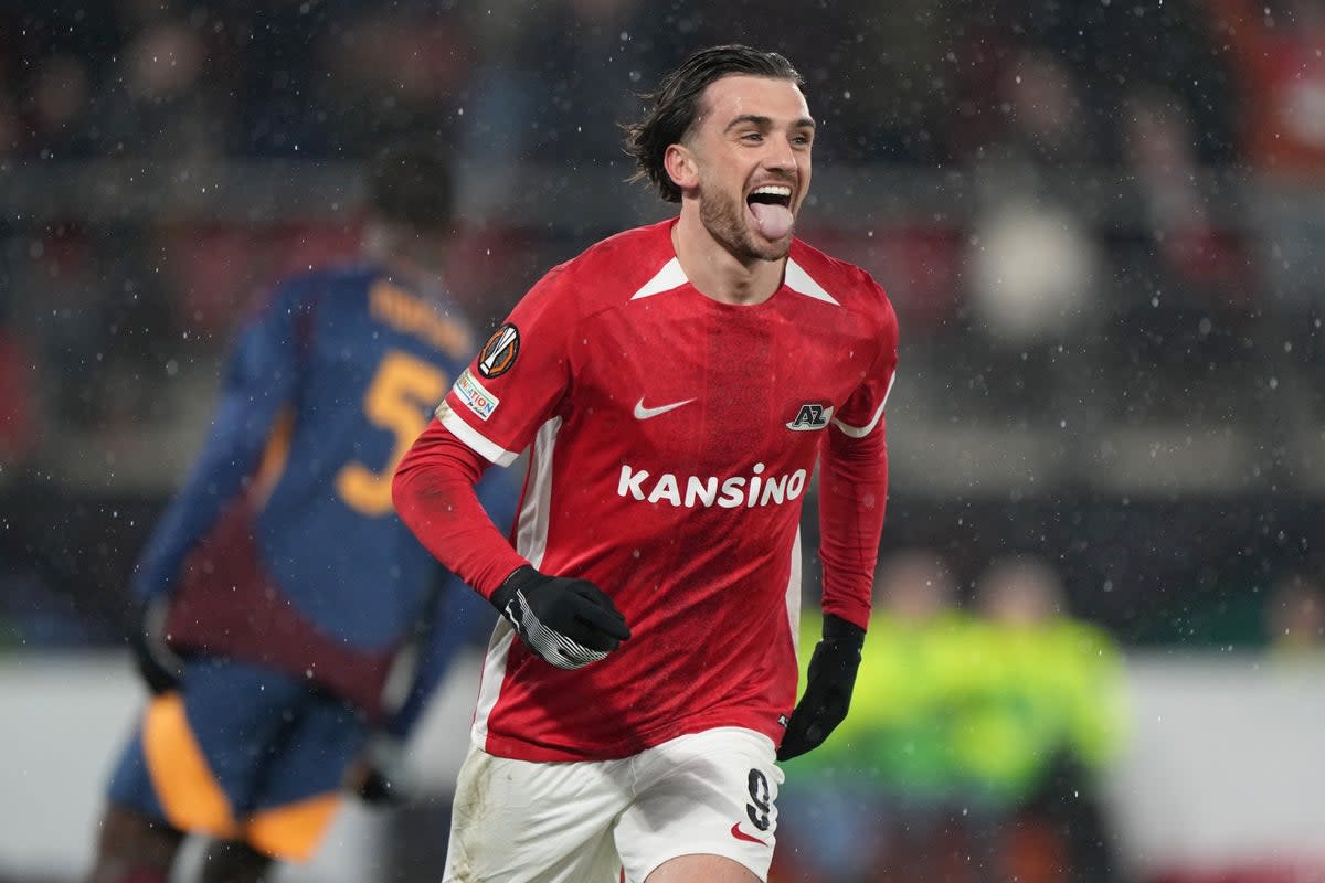 The Dubliner has scored 23 goals for AZ Alkmaar this season (Getty)
