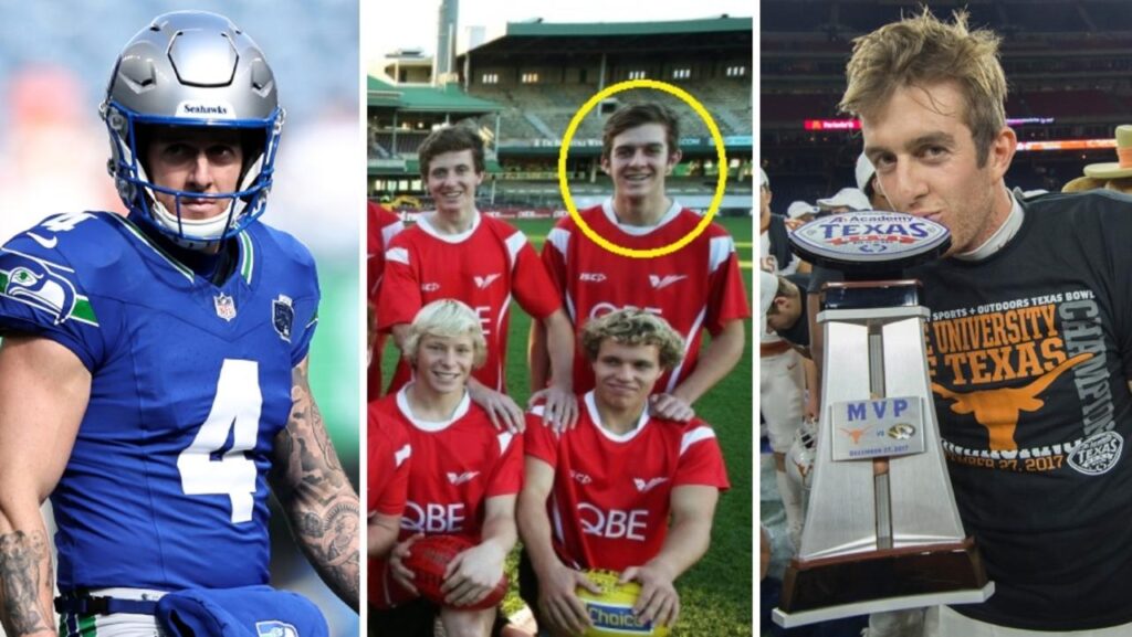How Seattle Seahawks punter Michael Dickson went from Australia to NFL, background, Aussie rules football, Texas