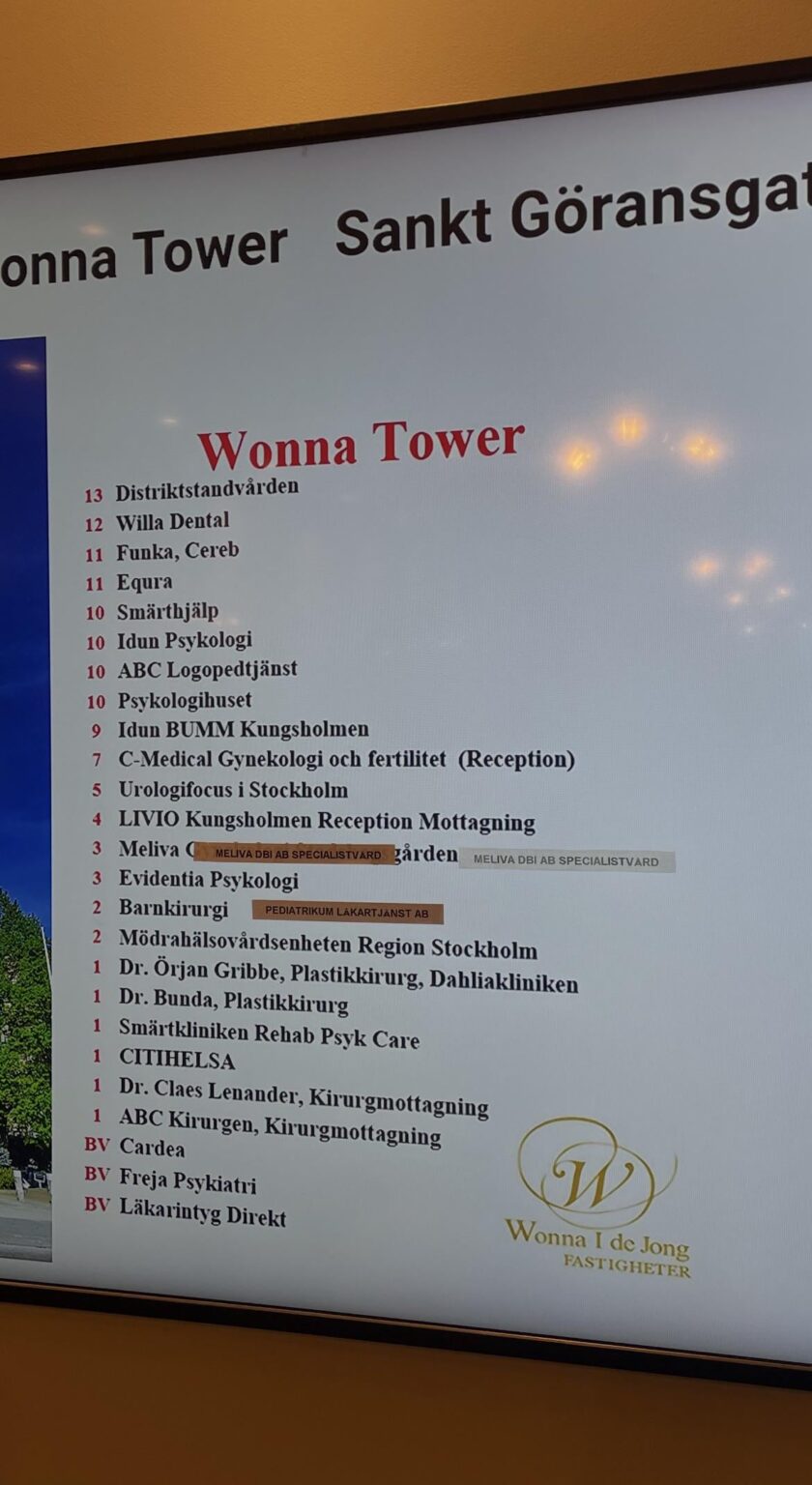 Oh, if only there was an easy way to update text on a digital screen...lucky there are sticky notes!