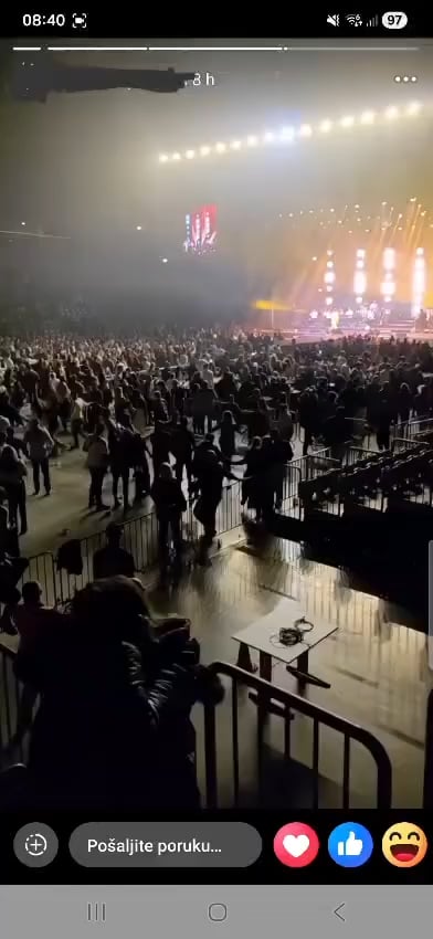 Zagreb celebrates at the Ana Bekuta concert